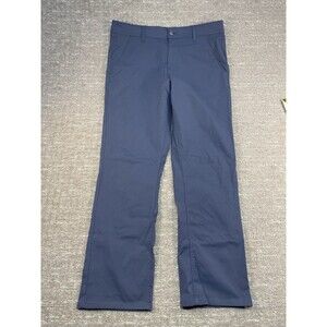 Weatherproof Vintage Men’s Performance Weather-Flex Flat Front Pant 34 X 30 Blue